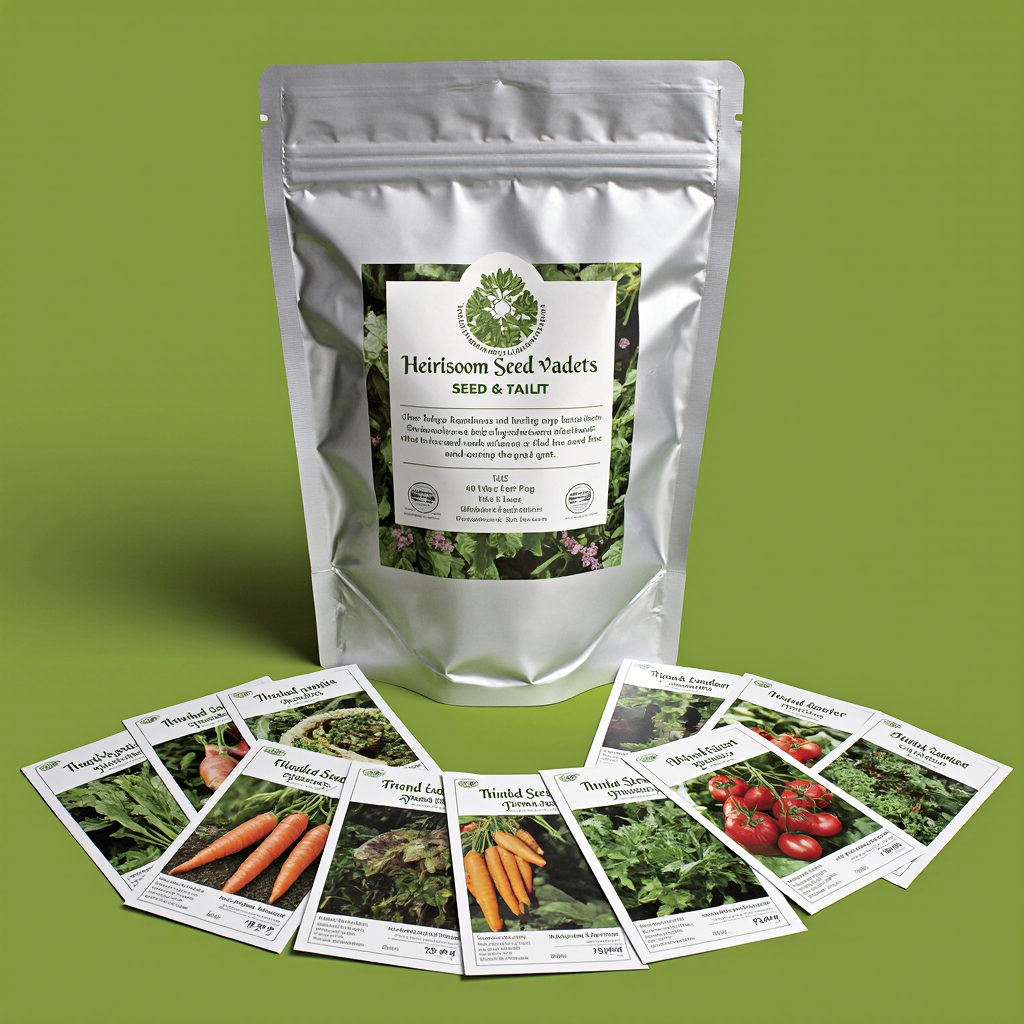 Heirloom Vegetable Seed Vault (15 Varieties)