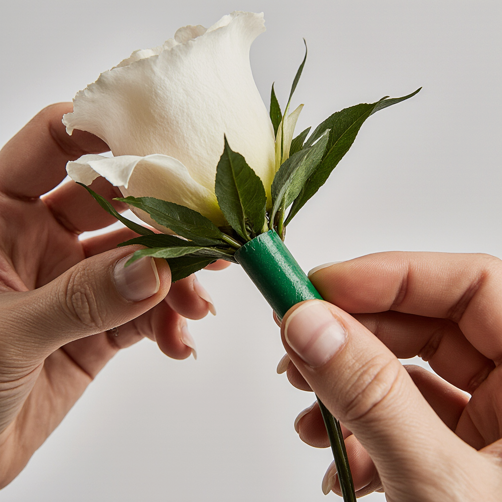 Florist's Green Stem Wrap Tape (2 Rolls)